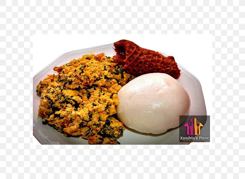 Nigerian Cuisine African Cuisine Eba Egusi Soup, PNG, 600x600px, Nigerian Cuisine, African Cuisine, Comfort Food, Cuisine, Dish Download Free