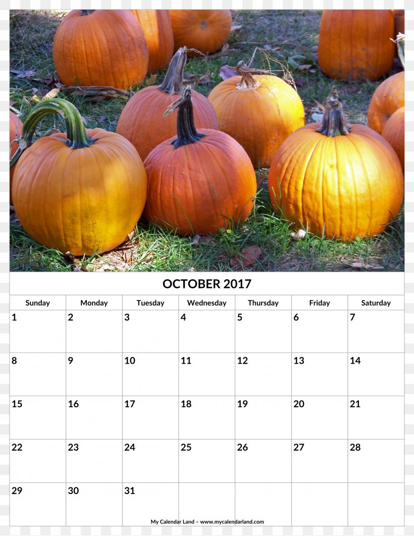Pumpkin Jack-o'-lantern Cucurbita Pepo Halloween Autumn, PNG, 2550x3300px, Pumpkin, Autumn, Calabaza, Calendar, Carving Download Free