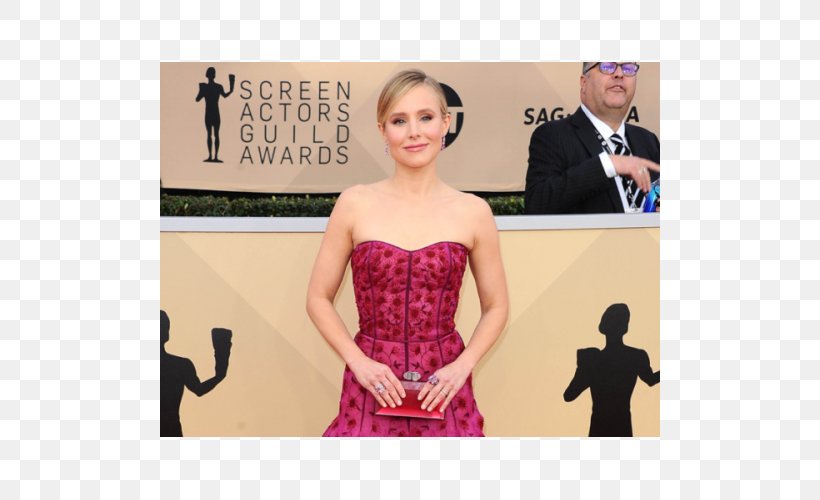 24th Screen Actors Guild Awards Kristen Bell Los Angeles, PNG, 500x500px, Watercolor, Cartoon, Flower, Frame, Heart Download Free