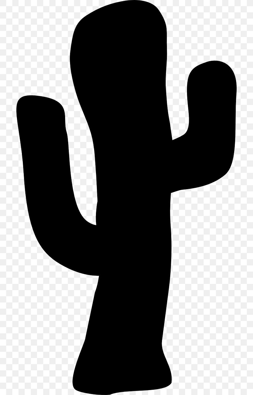 Cactaceae Black Clip Art, PNG, 714x1280px, Cactaceae, Black, Black And White, Finger, Green Download Free