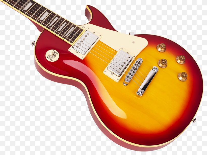 Electric Guitar Gibson Les Paul Epiphone Les Paul 100 Acoustic Guitar, PNG, 1024x770px, Watercolor, Cartoon, Flower, Frame, Heart Download Free