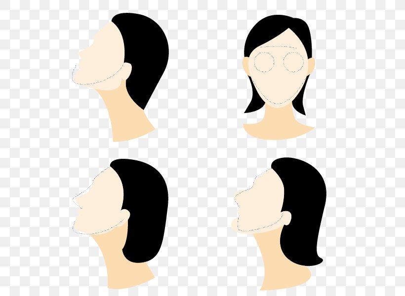 Euclidean Vector Angle Clip Art, PNG, 600x600px, Face, Black Hair, Cheek, Communication, Ear Download Free