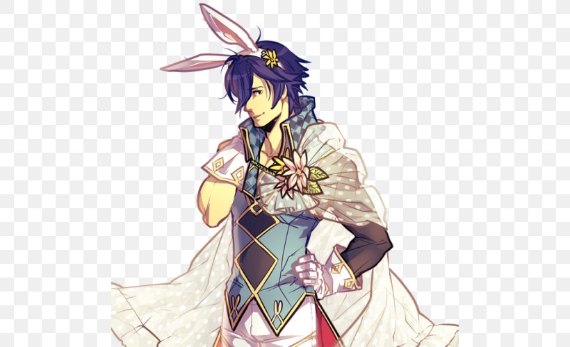 Fire Emblem Awakening Fire Emblem Heroes Rabbit Google Chrome, PNG, 500x500px, Watercolor, Cartoon, Flower, Frame, Heart Download Free