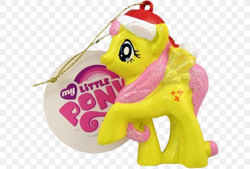 Fluttershy Pinkie Pie Pony Applejack Rarity, PNG, 614x554px, Fluttershy, Animal Figure, Applejack, Christmas Ornament, Derpy Hooves Download Free