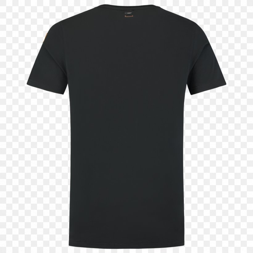 T-shirt Clothing Crew Neck Sleeve, PNG, 1000x1000px, Tshirt, Active Shirt, Black, Clothing, Clothing Sizes Download Free