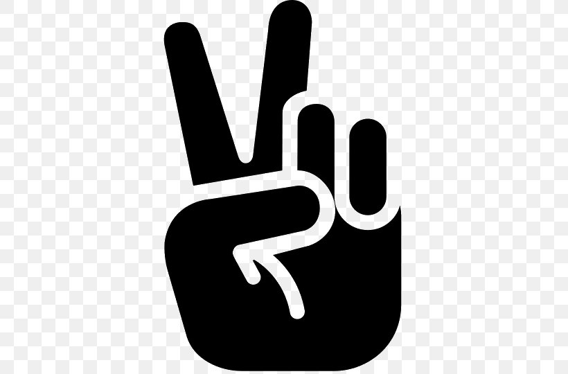 V Sign Peace Symbols, PNG, 540x540px, V Sign, Black And White, Brand, Emoticon, Finger Download Free