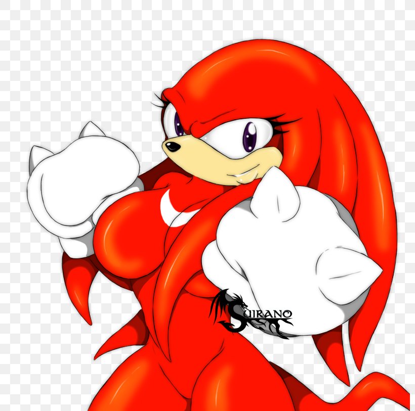 Knuckles The Echidna Sonic & Knuckles Sonic The Hedgehog Video Game Princess Peach, PNG, 800x813px, Watercolor, Cartoon, Flower, Frame, Heart Download Free