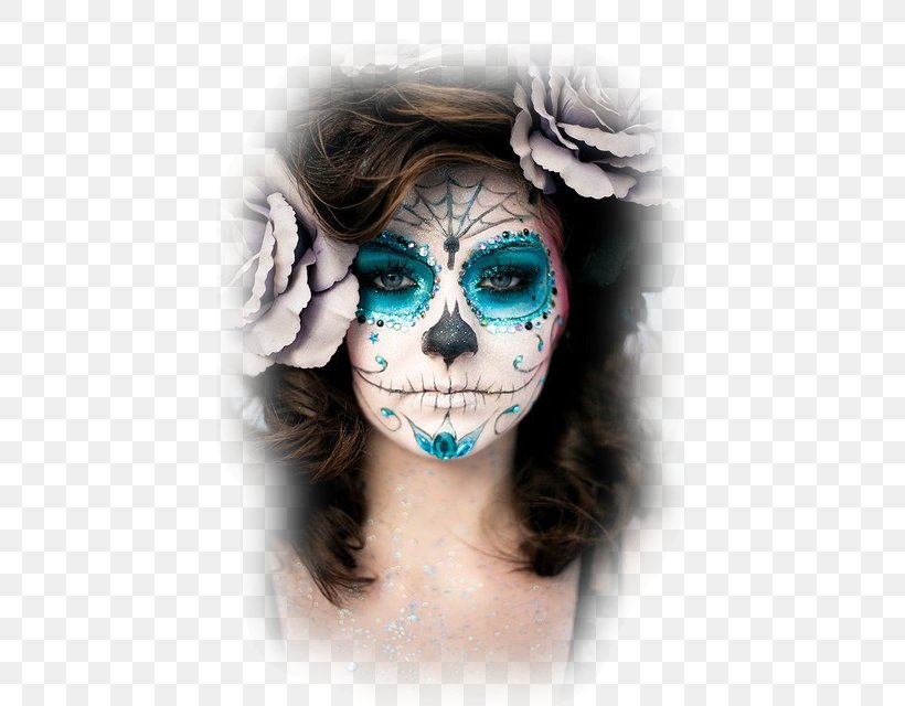 La Calavera Catrina Day Of The Dead Costume Cosmetics, PNG, 427x640px, Calavera, Bone, Cosmetics, Costume, Day Of The Dead Download Free