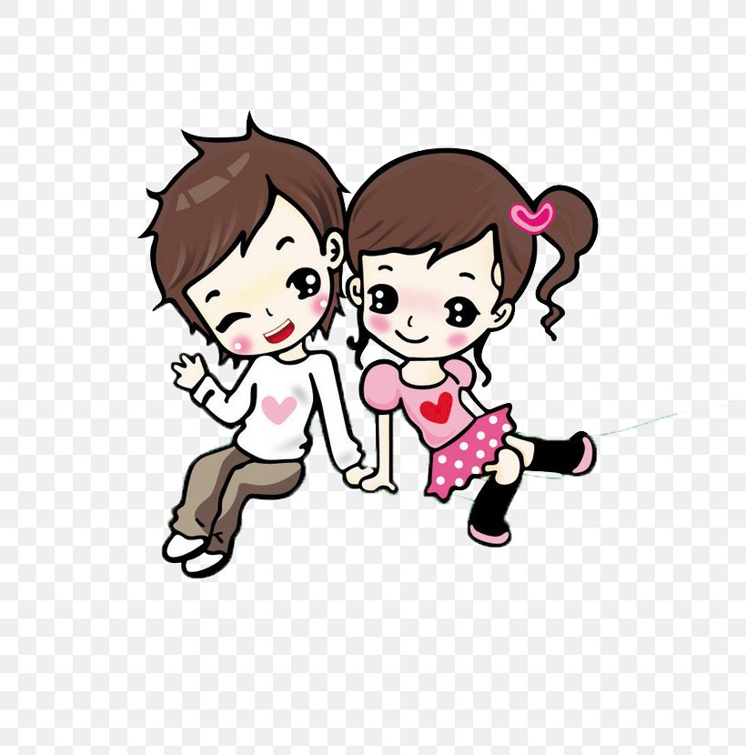 Cartoon Animation Love Drawing Couple, PNG, 800x830px, Watercolor, Cartoon,  Flower, Frame, Heart Download Free