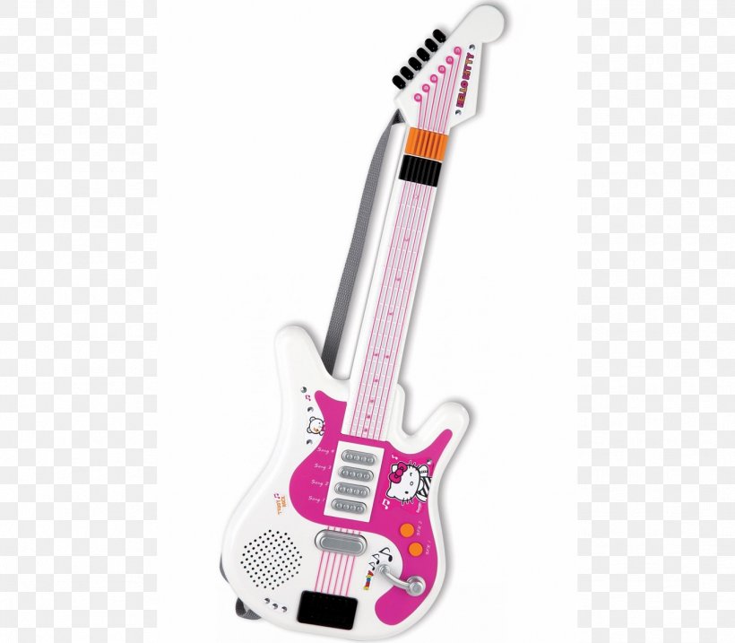 Electric Guitar Musical Instruments Hello Kitty, PNG, 1372x1200px, Watercolor, Cartoon, Flower, Frame, Heart Download Free