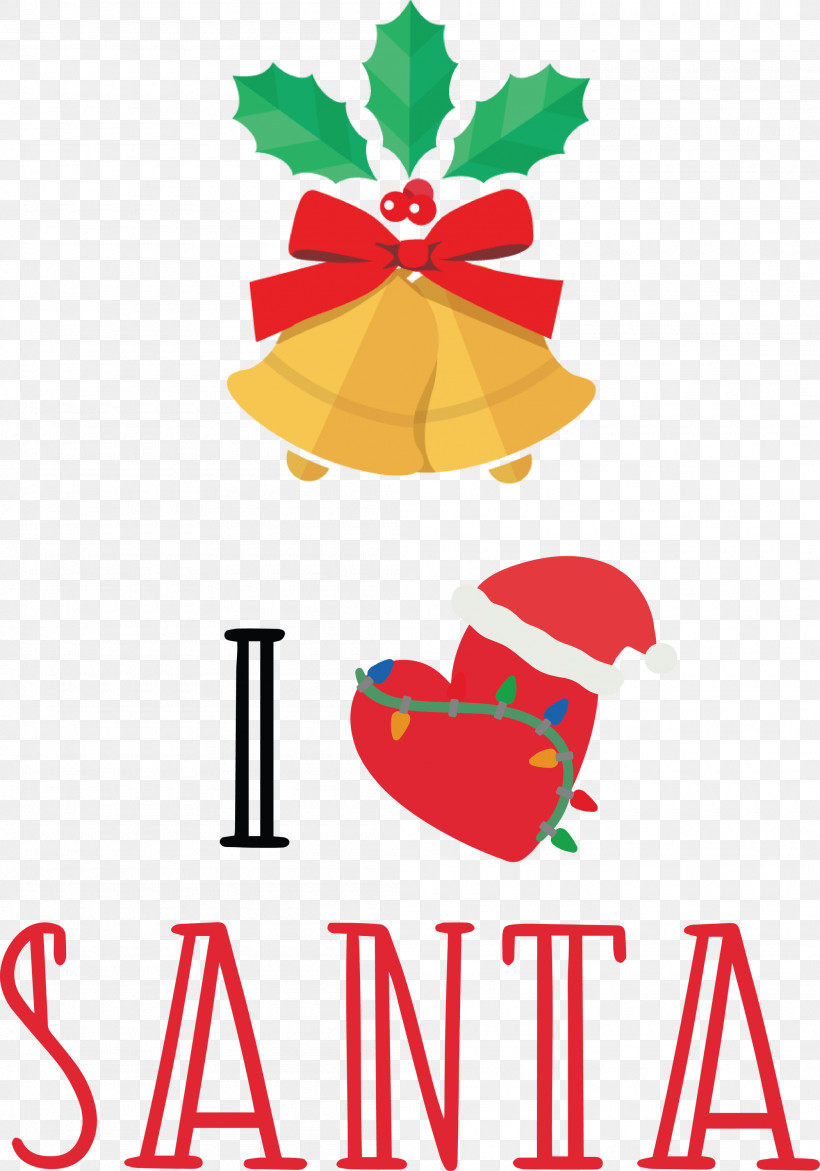 I Love Santa Santa Christmas, PNG, 2100x3000px, I Love Santa, Black, Black Screen Of Death, Christmas, Christmas Day Download Free