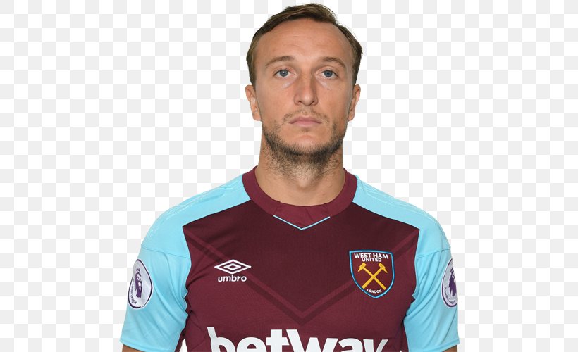 Mark Noble West Ham United F.C. 2017–18 Premier League Football Player Desktop Wallpaper, PNG, 500x500px, Mark Noble, Association Football Manager, Facial Hair, Football Player, Jersey Download Free