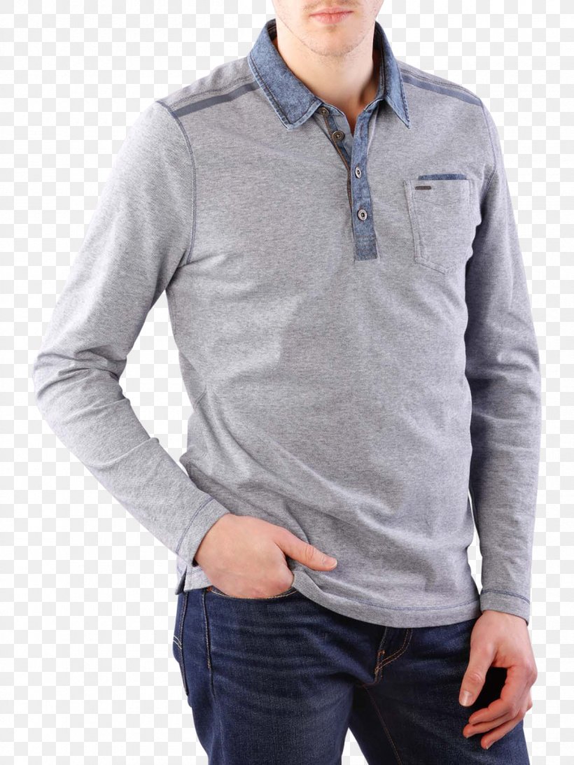 jean jacket with polo shirt