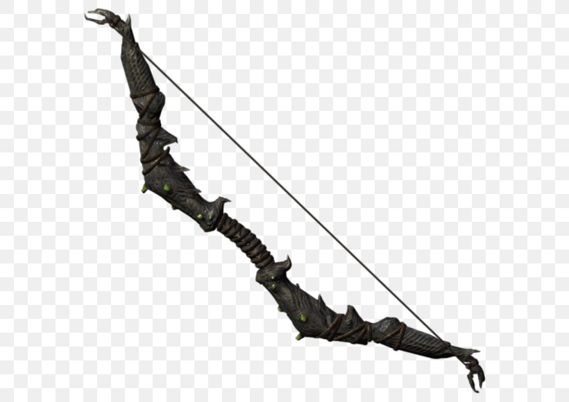 Oblivion The Elder Scrolls V: Skyrim – Dragonborn Ranged Weapon Bow And Arrow, PNG, 580x580px, Oblivion, Bow And Arrow, Cold Weapon, Crossbow, Dagger Download Free