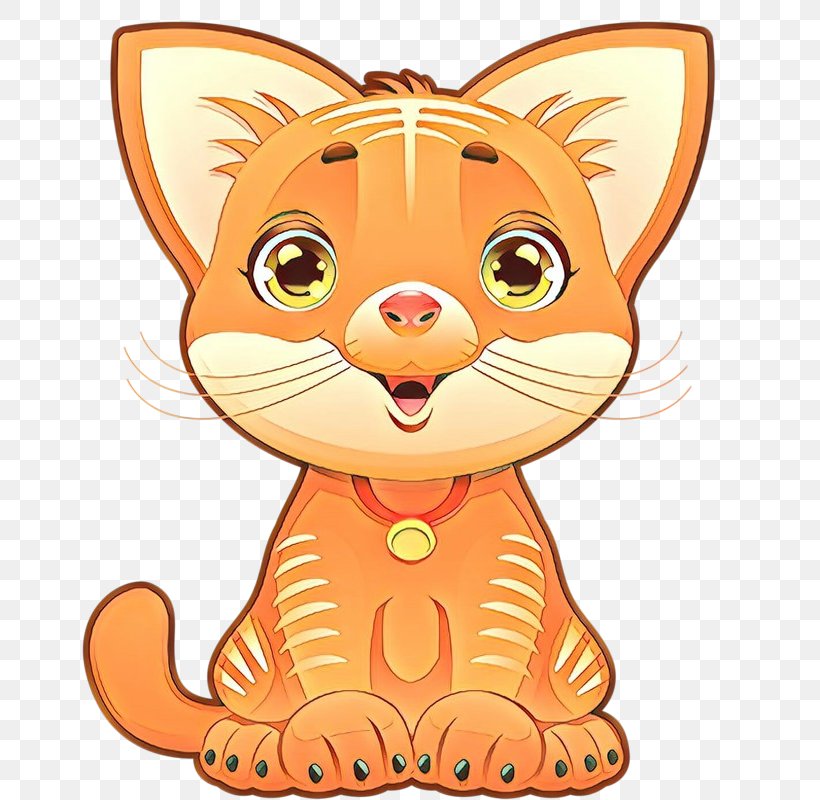 Orange, PNG, 745x800px, Cartoon, Cat, Orange, Small To Mediumsized Cats ...