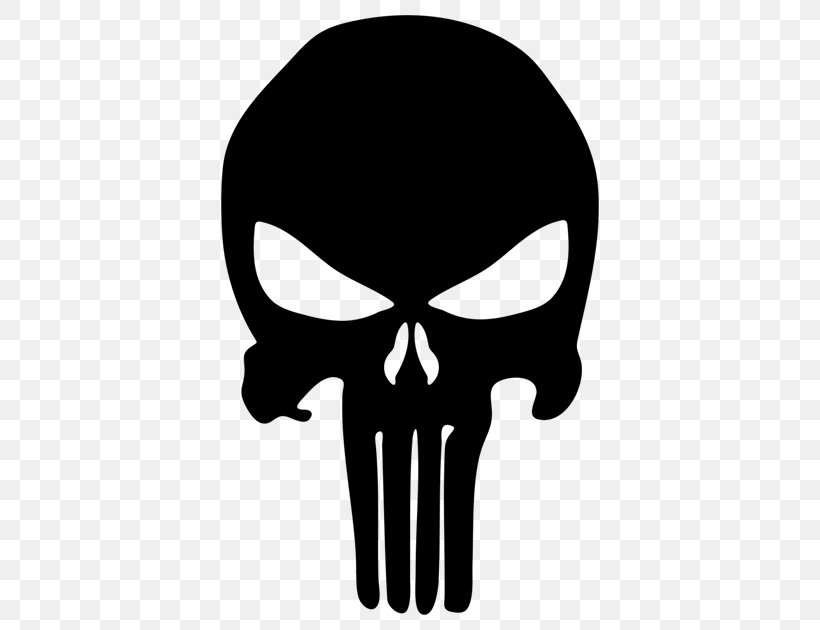 Punisher Decal Stencil Sticker Graphic Design, PNG, 630x630px, Punisher, Black And White, Bone, Decal, Die Cutting Download Free