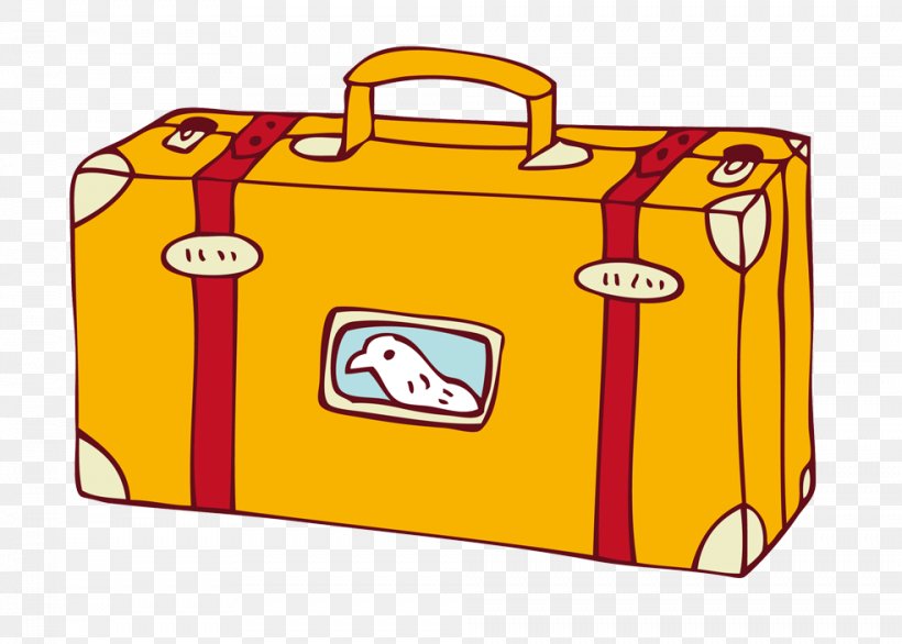 travel luggage cartoon