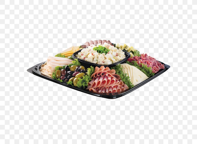 Delicatessen California Roll Salami Tray Nosherz Bakery Deli And Catering, PNG, 600x600px, Delicatessen, Appetizer, Asian Food, California Roll, Catering Download Free