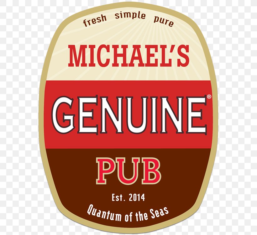 Logo Brand Font Product Michael's Genuine Food & Drink, PNG, 587x750px, Logo, Area, Brand, Label, Text Download Free