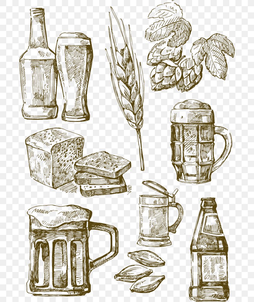 Bottle Alcoholic Beverage Illustration, PNG, 698x977px, Bottle, Alcoholic Beverage, Barware, Brass, Cup Download Free