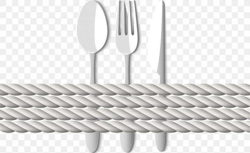 Fork Knife Drawing, PNG, 2017x1236px, Fork, Black And White, Cartoon, Cutlery, Designer Download Free