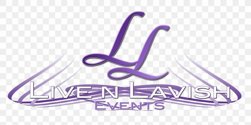 Logo Live N Lavish Events LLC Brand Copyright, PNG, 3000x1500px, Logo, Area, Brand, Copyright, Entertainment Download Free