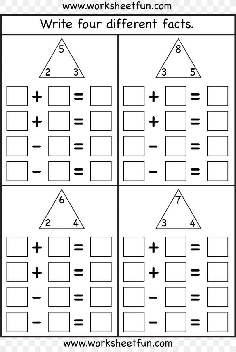Fact Multiplication Table Mathematics Worksheet, PNG, 1324x1970px, Fact, Addition, Area, Black And White, Diagram Download Free