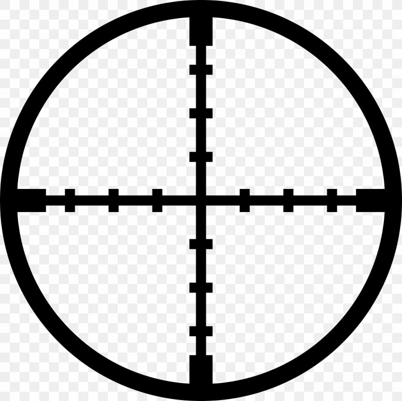 Reticle Clip Art, PNG, 1600x1600px, Reticle, Black And White, Decal, Rim, Royaltyfree Download Free