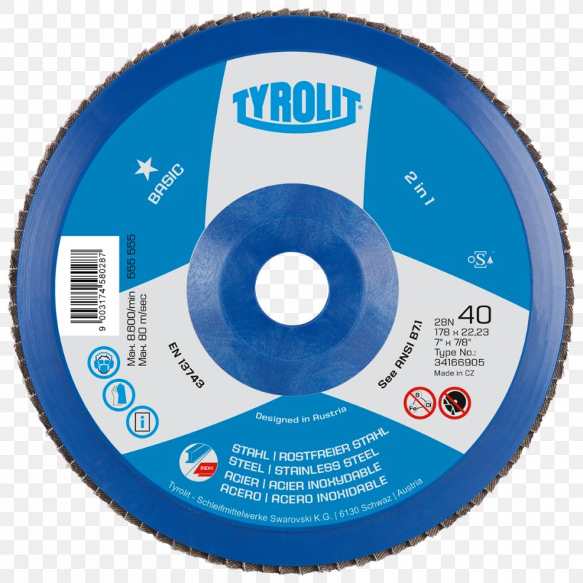 Steel Tyrolit Abrasive Phonograph Record Flapwheel, PNG, 1000x1000px, Steel, Abrasive, Blade, Brand, Compact Disc Download Free