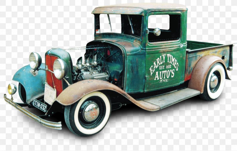 Vintage Car Hot Rod Pickup Truck Classic Car, PNG, 1024x651px, Car, Antique Car, Automotive Design, Automotive Exterior, Boyd Coddington Download Free