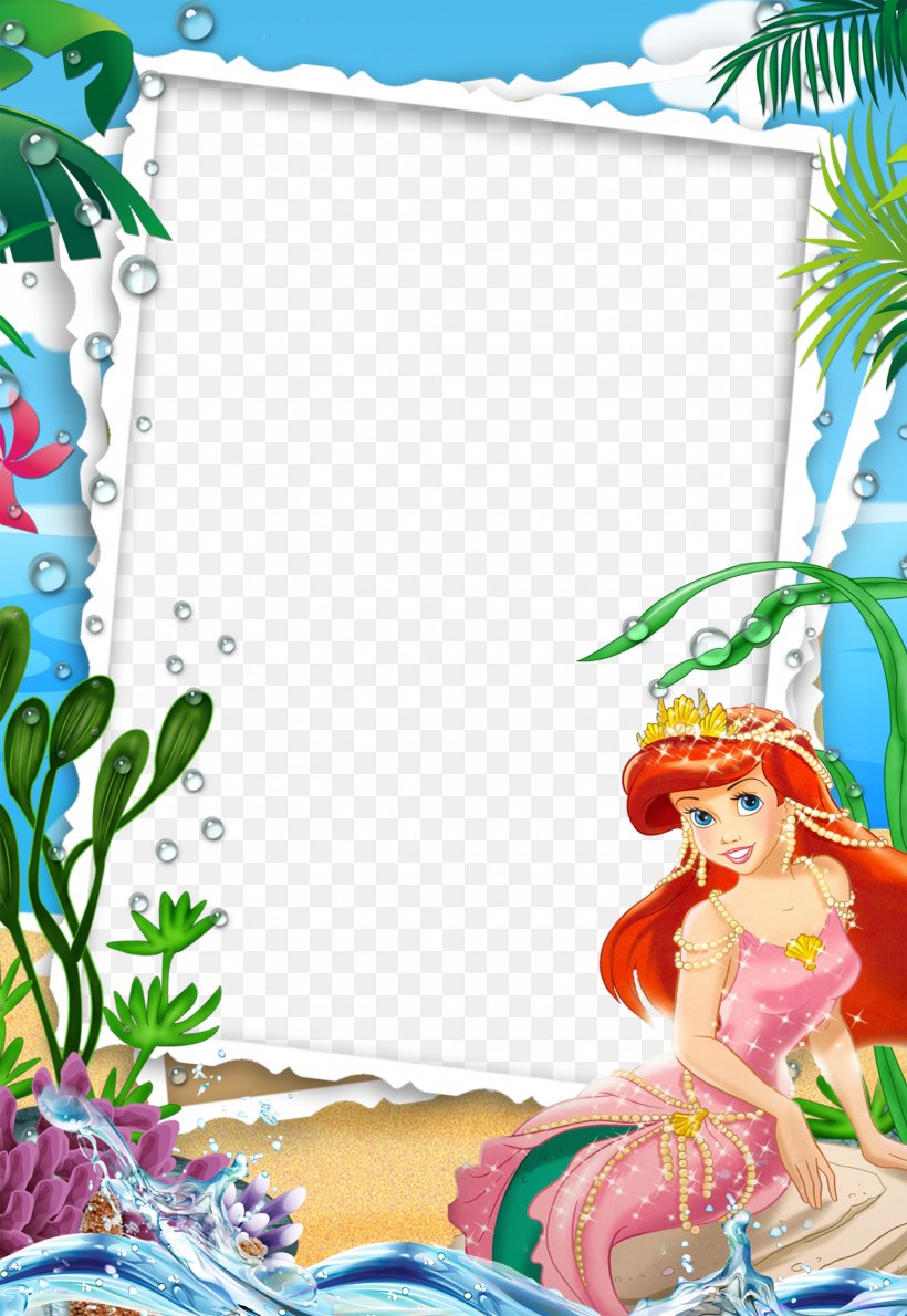 Ariel Picture Frame, PNG, 1550x2250px, Ariel, Area, Art, Cartoon, Child Download Free