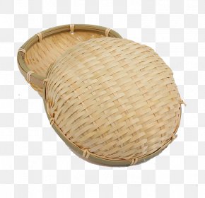 Bamboo Basket - Basket Bamboo Creel PNG