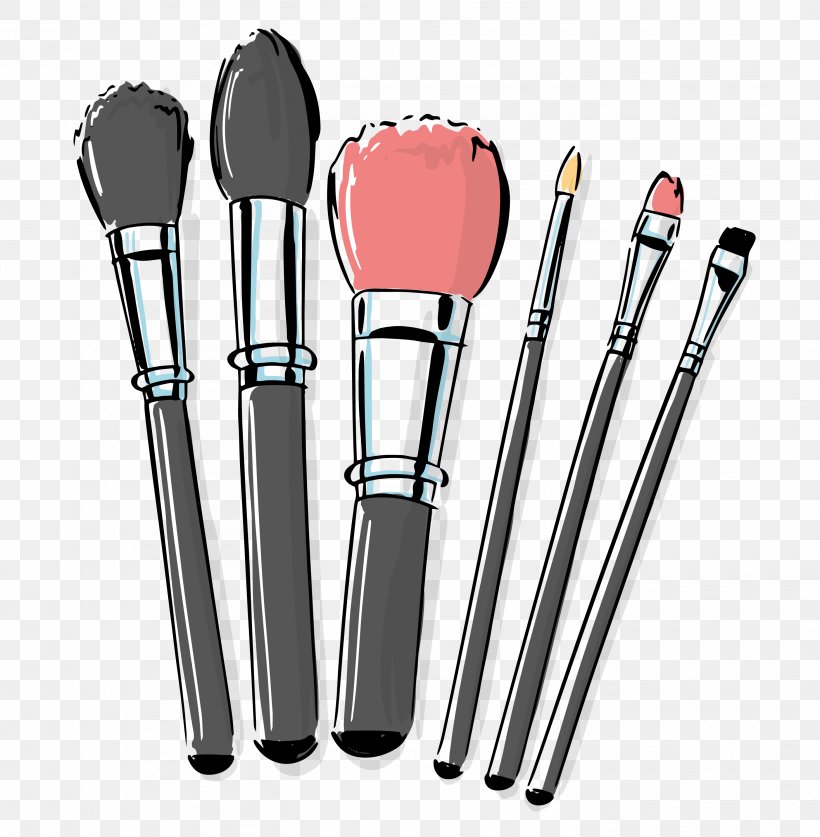 Makeup Brush Cosmetics Make-up, PNG, 2935x2997px, Makeup Brush, Beauty, Borste, Brush, Cosmetics Download Free