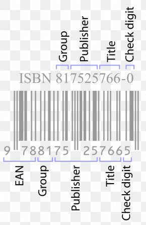 Barcode - International Standard Book Number Barcode Publishing International Article Number Check Digit PNG