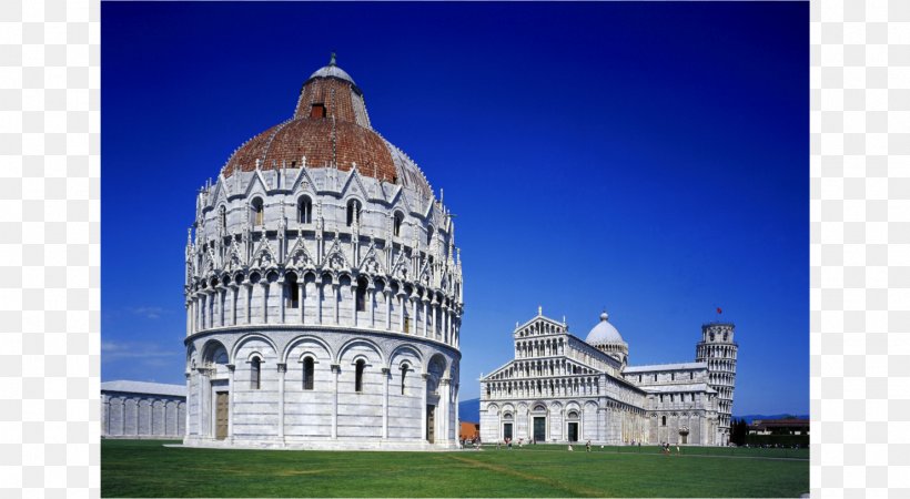 Leaning Tower Of Pisa Pisa Cathedral Florence Cathedral Bell Tower Romanesque Architecture, PNG, 1482x815px, Leaning Tower Of Pisa, Baptistery, Basilica, Bell Tower, Building Download Free