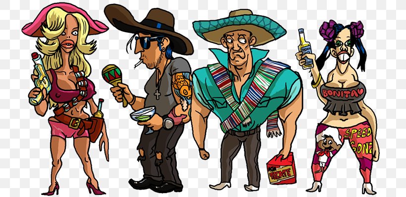 Cinco De Mayo Gringo Clip Art, PNG, 745x398px, Cinco De Mayo, Art, At Home, Cartoon, Character Download Free