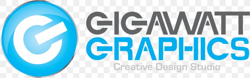Gigawatt Logo Graphic Design, PNG, 1431x448px, Watt, Area, Blue, Brand, Design Studio Download Free