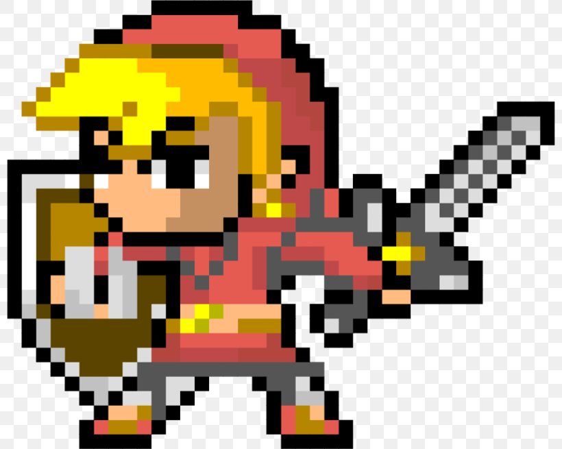 Link 16-bit Pixel Art The Legend Of Zelda, PNG, 800x655px, Link, Art ...