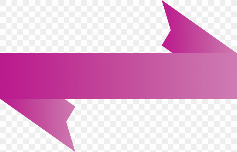 Ribbon S Ribbon, PNG, 3606x2318px, Ribbon, Arrow, Line, Magenta, Origami Download Free