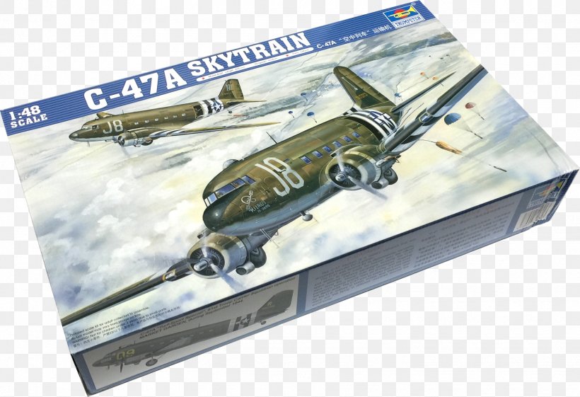 Douglas C-47A Scale Models Airplane Aircraft Trumpeter, PNG, 1444x988px, Scale Models, Aircraft, Airplane, Cargo Aircraft, Hobby Download Free