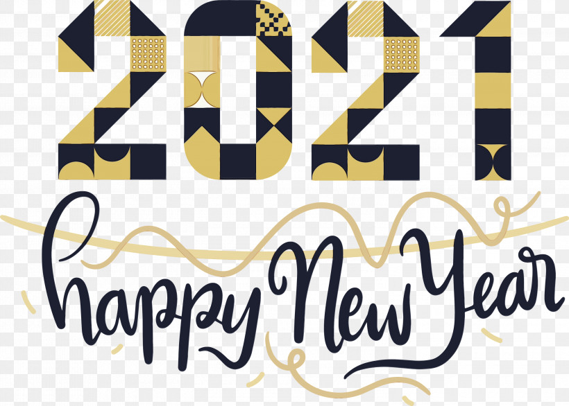 Logo Yellow Line Meter Pattern, PNG, 3000x2147px, 2021 New Year, Geometry, Happy New Year, Line, Logo Download Free
