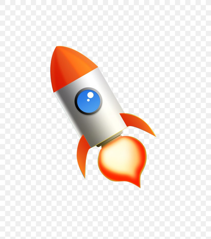 Rocket Clip Art, PNG, 694x929px, Rocket, Cartoon, Designer, Dribbble, Orange Download Free