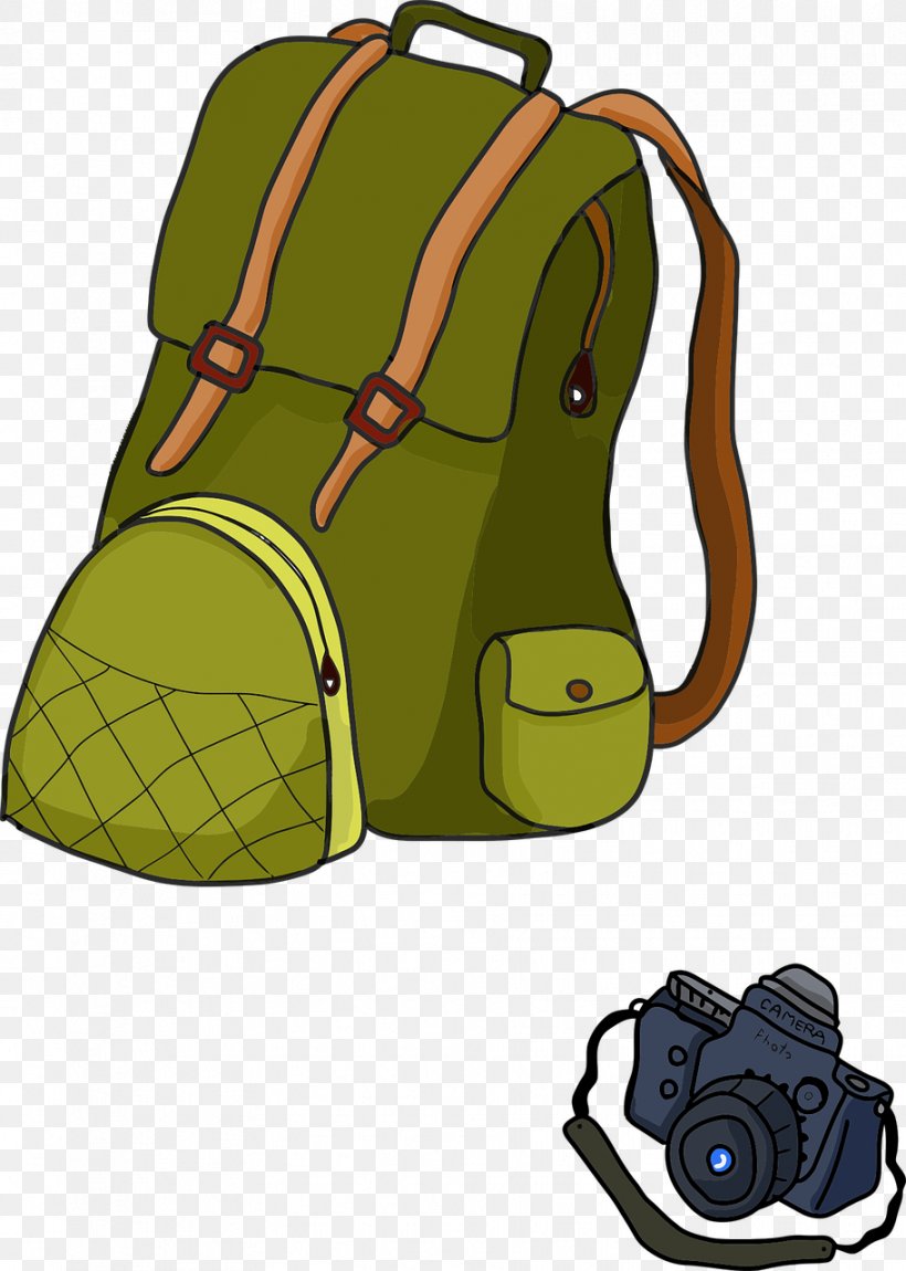 Backpacking Hiking Clip Art, PNG, 912x1280px, Backpack, Backpacking, Bag, Camping, Green Download Free