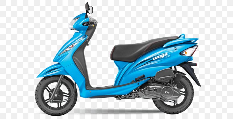 Scooter Car TVS Wego TVS Motor Company Motorcycle, PNG, 610x420px, Scooter, Auto Expo, Automotive Design, Car, Electric Motorcycles And Scooters Download Free
