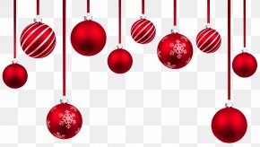 Christmas Balls Red Clip Art Image, PNG, 5000x3028px, Christmas ...
