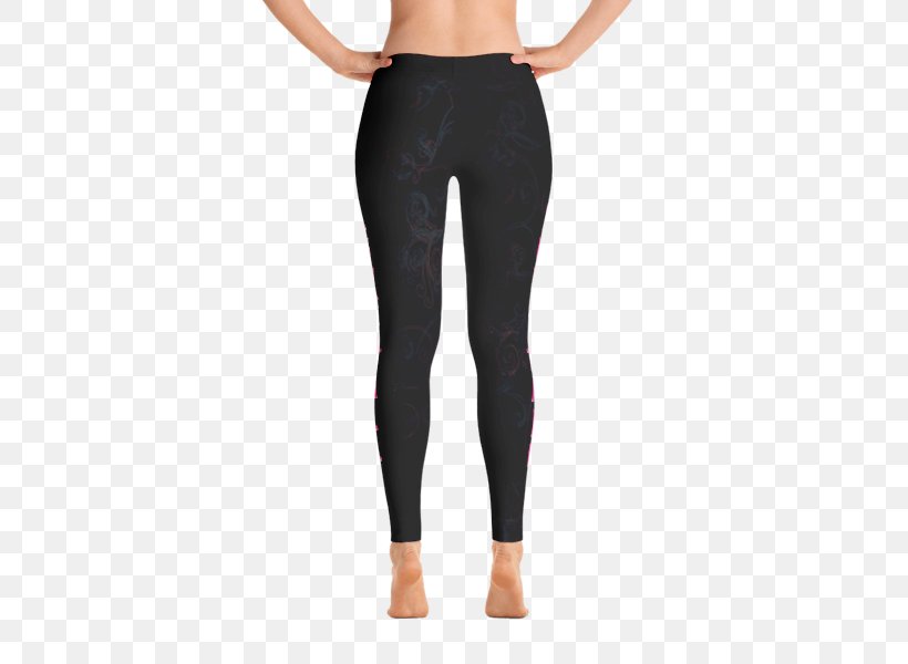 Leggings Yoga Pants Capri Pants Clothing, PNG, 600x600px, Watercolor, Cartoon, Flower, Frame, Heart Download Free