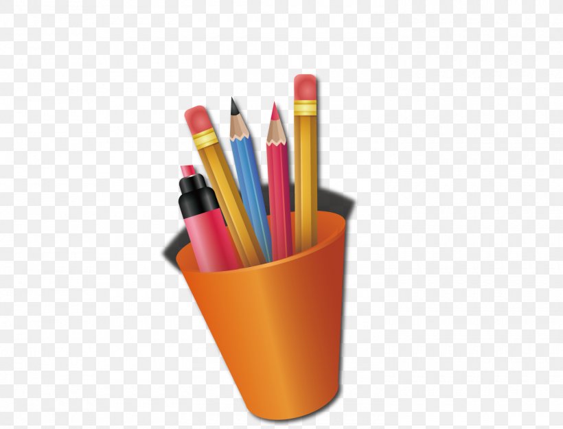 Pencil Brush Pot Drawing, PNG, 1500x1144px, Pencil, Animation, Brush, Brush Pot, Cartoon Download Free