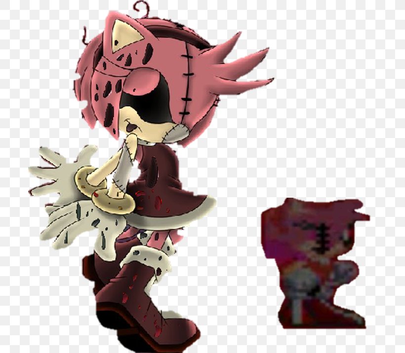 Amy Rose Knuckles The Echidna Tails Sonic Adventure 2 Sprite, PNG, 706x716px, Amy Rose, Action Figure, Character, Creepypasta, Drawing Download Free