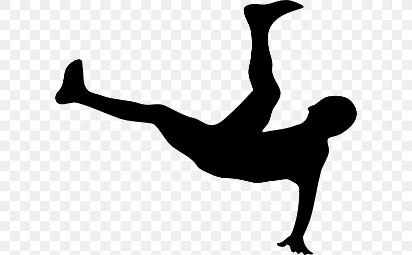 Bicycle Kick Clip Art, PNG, 600x508px, Bicycle Kick, Arm, Ball, Bicycle, Black And White Download Free