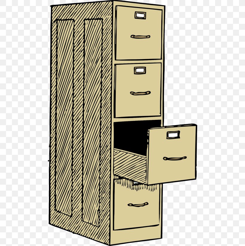 Clip Art File Cabinets Cabinetry Openclipart Vector Graphics, PNG, 500x826px, File Cabinets, Cabinetry, Can Stock Photo, Drawer, File Folders Download Free